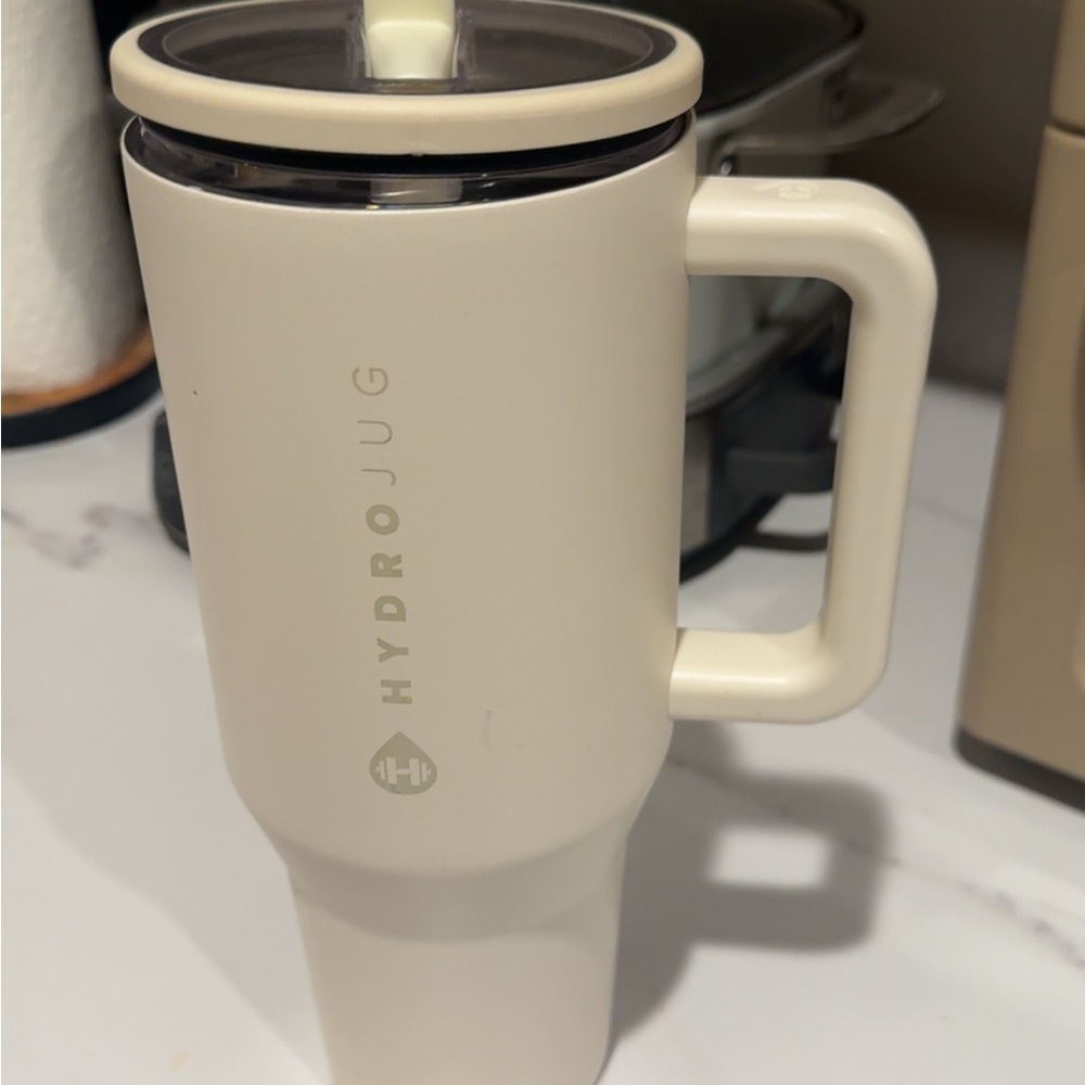 HydroJug Cream Insulated Mug